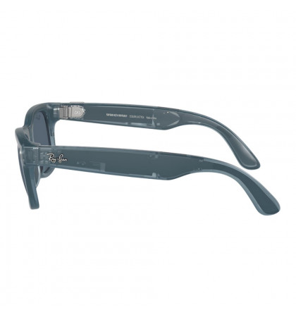 Умные очки Ray-Ban Meta Wayfarer RW4006 Matte Jeans/Polar Dusty Blue