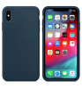 Накладка Devia Nature case Silicon Case (iPhone Xs Max) Navy blue