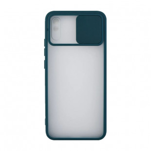 Чехол-накладка с защитой камеры (Xiaomi Redmi 9A) Dark Green
