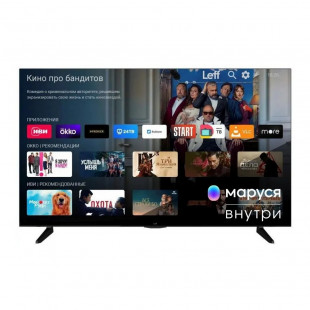 43" Телевизор Leff 43U670S Black
