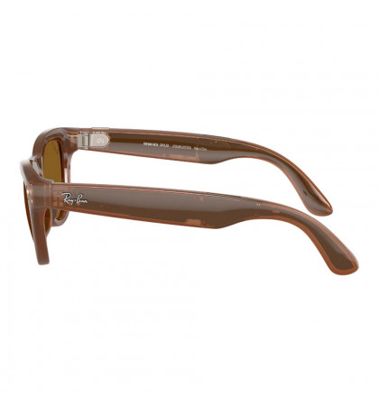 Умные очки Ray-Ban Meta Skyler RW4010 Shiny Caramel/Polar Brown