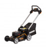 Газонокосилка аккумуляторная Worx WG748E Black/Orange