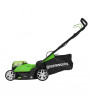 Газонокосилка роторная Greenworks G24X2LM41 Green