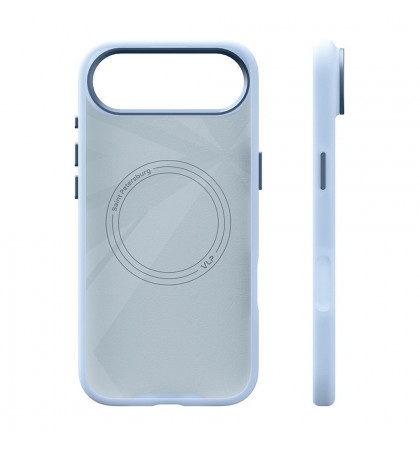 Чехол-накладка VLP Aster Case with MagSafe для смартфона Apple iPhone 17 Air Blue
