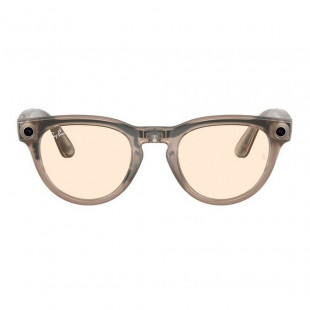 Умные очки Ray-Ban Meta Headliner RW4009 Shiny Warm Stone/Transitions Saffron Yellow