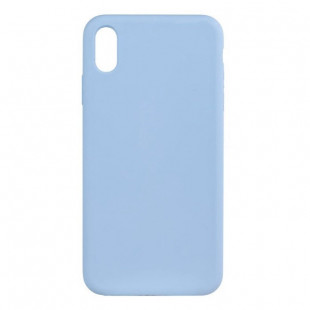 Накладка Devia Nature case Silicon Case (iPhone Xs Max) Blue