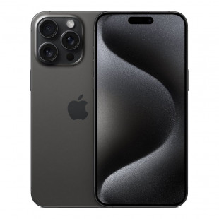 Смартфон Apple iPhone 15 Pro Max 256Gb (Dual nano SIM) Black Titaniu..