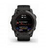 Умные часы Garmin Fenix 7X Pro Sapphire Solar Carbon Gray