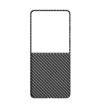 Чехол-накладка VLP Kevlar Сase MagSafe для Samsung Galaxy Z Flip 7 Black
