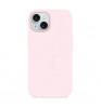 Чехол-накладка Devia Nature Series Silicone Case для iPhone 15 Pink
