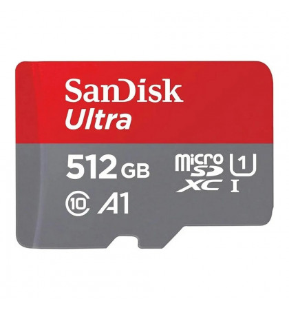 Карта памяти microSDXC 512GB Sandisk Ultra UHS-I U1