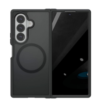 Чехол-накладка VLP Moon Сase MagSafe для Samsung Galaxy Z Fold 8 Ultra Graphite