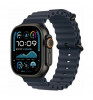 Умные часы Apple Watch Ultra 2 (2024) 49mm Titanium Case with Ocean Band Black/Navy