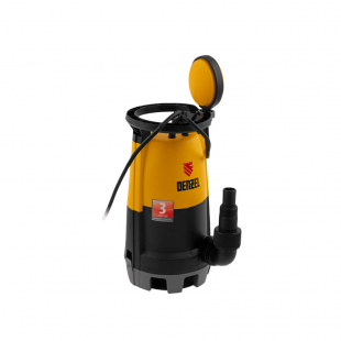 Садовый насос дренажный Denzel DP-600S Yellow/Black