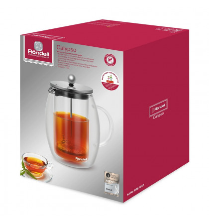 Френч-пресс Rondell Calypso RDS-1822 Clear