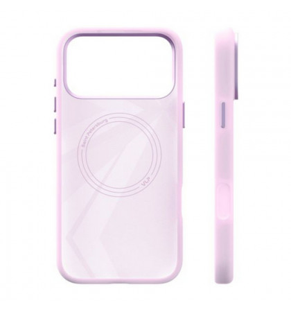 Чехол-накладка VLP Aster Pro Case with MagSafe для смартфона Apple iPhone 17 Pro Max Rose