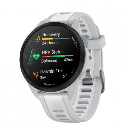 Умные часы Garmin Forerunner 165 Music Mist Grey/Whitestone