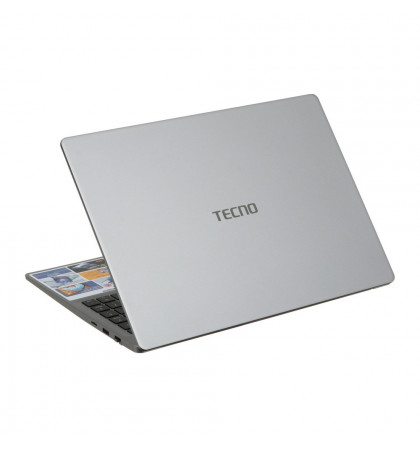 16" Ноутбук Tecno MegaBook K16SFA (1920x1200, Ryzen 7 7735HS 3.2Ghz, 16Gb LPDDR5, SSD1Tb, AMD Radeon 680M) Gray