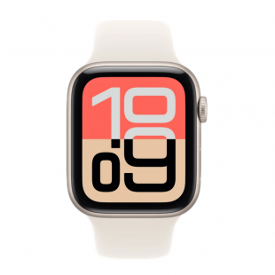 Умные часы Apple Watch SE 3 (2025) 40mm Aluminum Case with Sport Band S/M Starlight