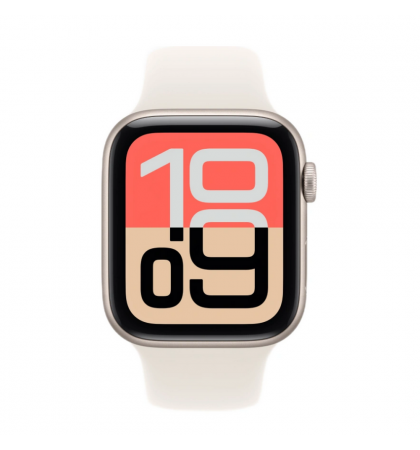 Умные часы Apple Watch SE 3 (2025) 40mm Aluminum Case with Sport Band S/M Starlight