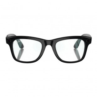 Умные очки Ray-Ban Meta Wayfarer RW4008 Shiny Black/Clear