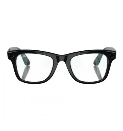 Умные очки Ray-Ban Meta Wayfarer RW4008 Shiny Black/Clear
