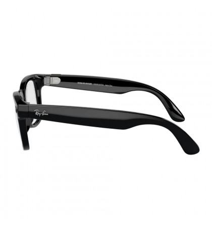 Умные очки Ray-Ban Meta Wayfarer RW4008 Shiny Black/Clear