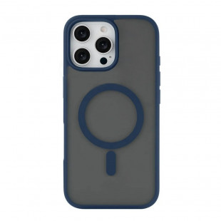 Чехол-накладка uBear Cloud Mag Case для смартфона Apple iPhone 16 Pro Dark Blue