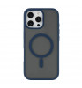 Чехол-накладка uBear Cloud Mag Case для смартфона Apple iPhone 16 Pro Dark Blue