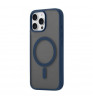 Чехол-накладка uBear Cloud Mag Case для смартфона Apple iPhone 16 Pro Dark Blue