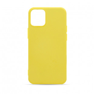 Чехол-накладка Soft Touch для смартфона (iPhone 12 Mini) Yellow