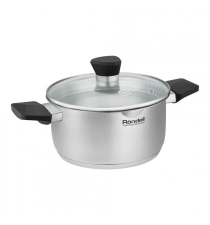 Набор посуды Rondell Strike Ultra RDS-1881 Inox/Black