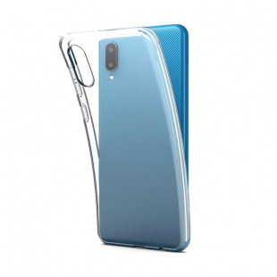 Накладка силиконовая 1 мм (Samsung Galaxy A02) Прозрачная
