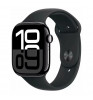 Умные часы Apple Watch Series 10 46mm Aluminum Case with Sport Band M/L Jet Black/Black