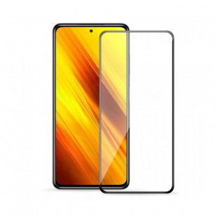 Защитное стекло 3D FullGlue (Xiaomi Redmi Poco X3) Black