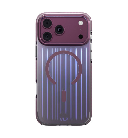 Чехол-накладка VLP Pulse Case with MagSafe для Apple iPhone 18 Pro Dark Cherry