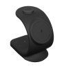 Беспроводное зарядное устройство VLP Powerstand 3in1 MagSafe для Samsung Black