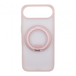 Чехол-накладка Comma Joy Elegant Magnetic 360 Rotating Stand Case для iPhone 17 Air Pink Gold