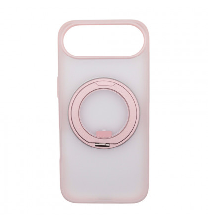 Чехол-накладка Comma Joy Elegant Magnetic 360 Rotating Stand Case для iPhone 17 Air Pink Gold