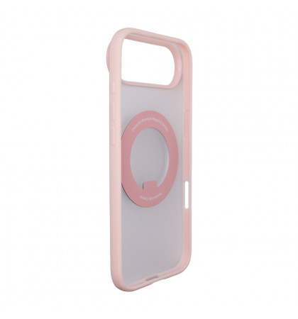 Чехол-накладка Comma Joy Elegant Magnetic 360 Rotating Stand Case для iPhone 17 Air Pink Gold