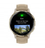 Умные часы Garmin Venu 3S + Leather Band Soft Gold/Grey