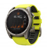 Умные часы Garmin Fenix 8 51mm Solar Sapphire Titanium Natural/Yellow