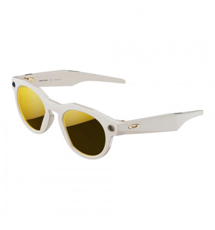 Умные очки Oakley Meta HSTN 00W8002 Warm Grey/Prizm 24K Polarized