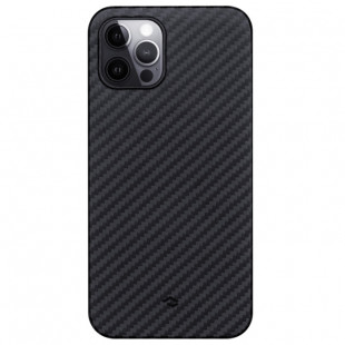Чехол Pitaka Magcase (iPhone 12 Pro) Черно-серый