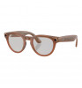 Умные очки Ray-Ban Meta Headliner RW4009 Shiny Caramel/Transitions Sapphire