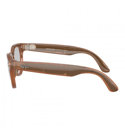 Умные очки Ray-Ban Meta Headliner RW4009 Shiny Caramel/Transitions Sapphire