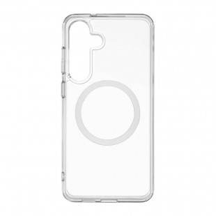 Чехол-накладка uBear Real Mag Case для смартфона Samsung Galaxy S25 Plus Crystal Clear