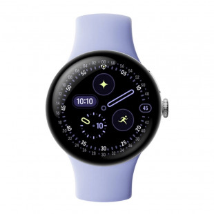 Умные часы Google Pixel Watch 4 41mm Polished Silver/Iris