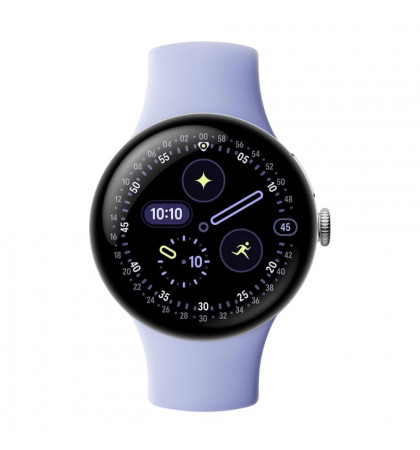 Умные часы Google Pixel Watch 4 41mm Polished Silver/Iris