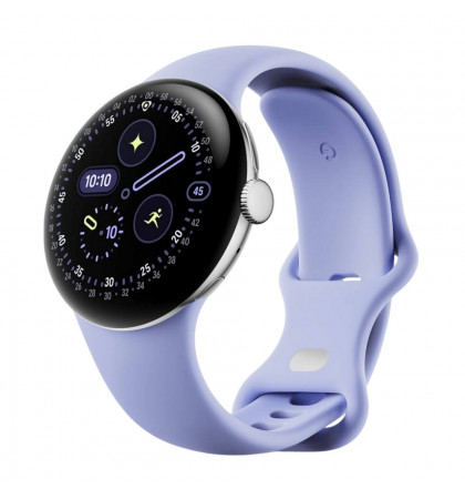 Умные часы Google Pixel Watch 4 41mm Polished Silver/Iris